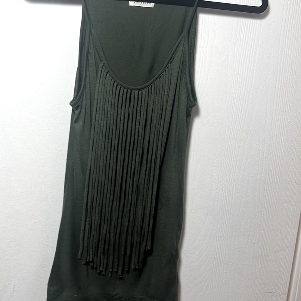 Fringe trim, Cami top